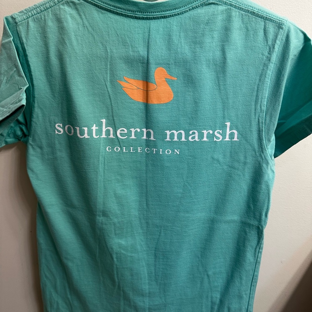 Southern Marsh Tee with Orange Duck